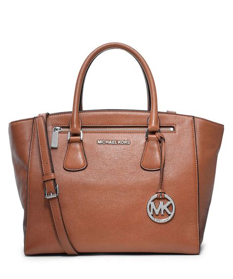 michael kors sophie large satchel cedar|MICHAEL KORS $398 SOPHIE Calf Leather Large Satchel Bag .